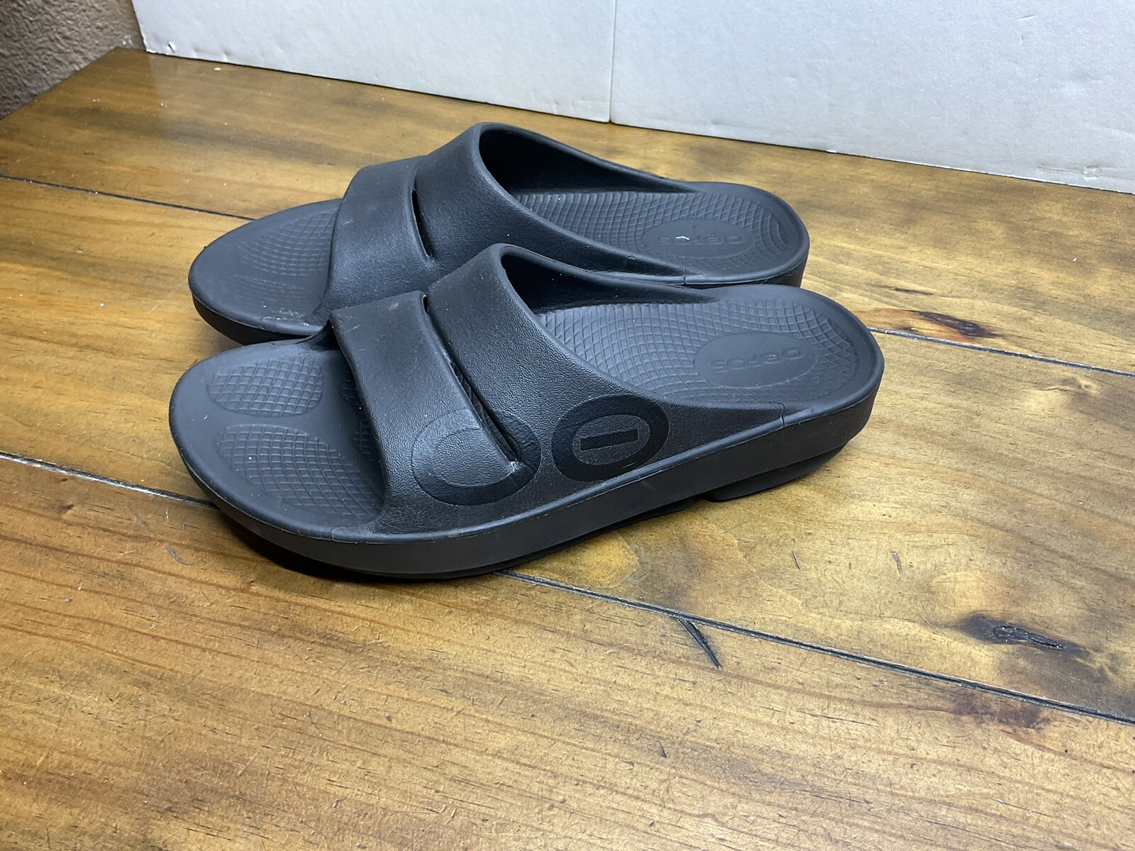 OOFOS OOahh Recovery Comfort Slide Sandal Black US Men’s 4 Women’s 6 EU 37 Shoes