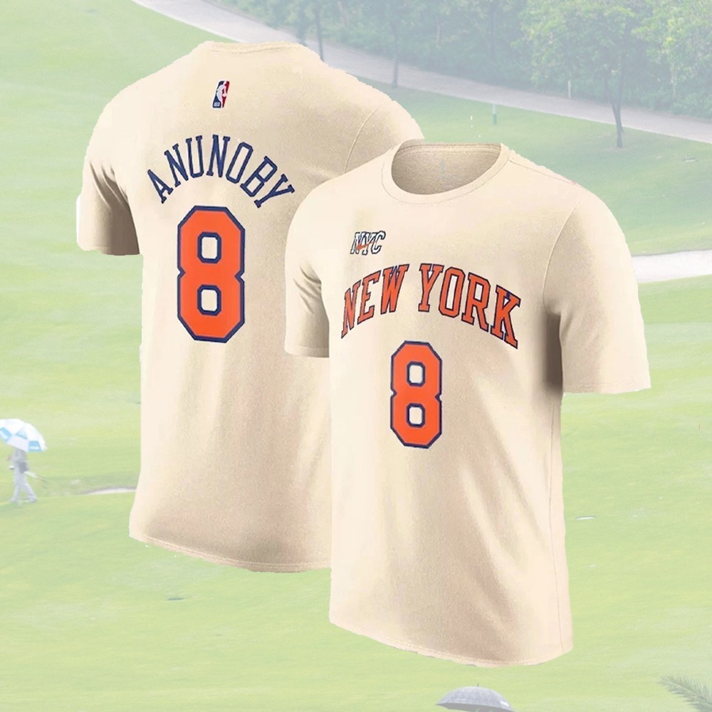 🎉FASTSHIP – OG Anunoby #8 Basketball Team Name & Number Player Gift For Fan
