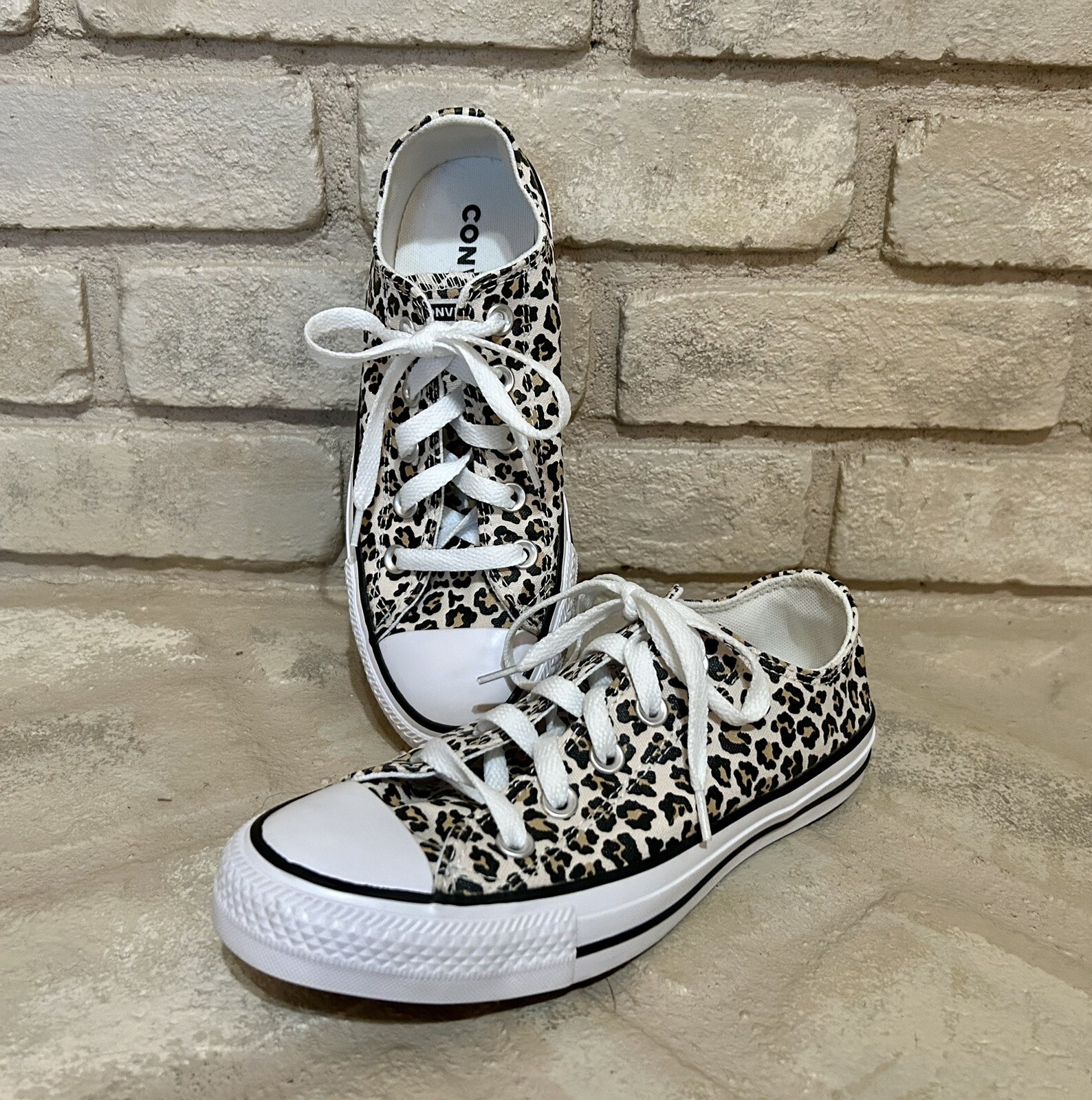 Converse All Star Multicolor Textile Leopard Print Unisex US Men’s 4 Women’s 6
