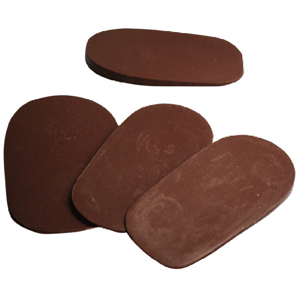 Adjustable Thick Brown Rubber Heel Lift for Men and Woman 1 Piece Pick Your Size